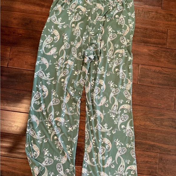 Cato Olive Paisley Print Pants 18/20 - Picture 7 of 7